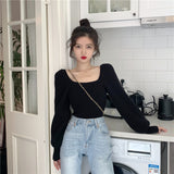 ボリュームスリーブ大人ニット