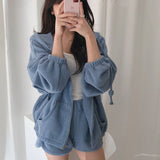 パーカー&ショーパンセットアップ