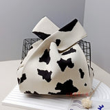 ニットハンドバッグ