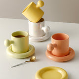 ぽこぽこマグカップ&ソーサー