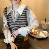 フェイクレイヤードボーダートップス