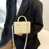 キルティングボックスバッグ