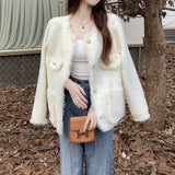 パールボタンフリンジジャケット