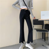 アシメデザインカットオフデニム