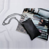 本革チェーンスマホバッグ