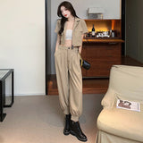 半袖ショートジャケットセットアップ