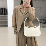 ショートジャケット&ダブルタックパンツセットアップ