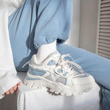 ブロックストリングスニーカー