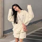 ポロシャツ+ハーフパンツセットアップ