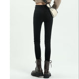 ハイウェストスキニーデニム