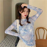 ブルーマーブルデザインシアーインナー