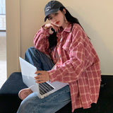 オーバーチェックシャツジャケット