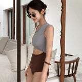 バオカラージップスイムウェア