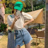 ホワイトブラウス&ブラックロングワンピースセット