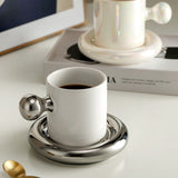 ぽこぽこマグカップ&ソーサー