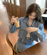 ダメージデニムセットアップ