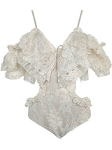 総レーススイムウェア