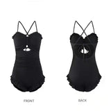 フロントカット水着