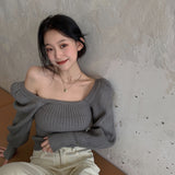 ボリュームスリーブ大人ニット