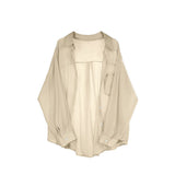 シースルーシャツキャミセット