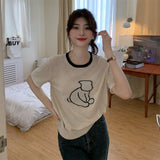 イラストサマーニット