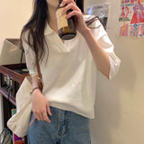 ポロ襟サマーニット