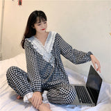 ギンガムチェックルームウェア