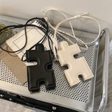 パズルモチーフスマホショルダー/ミニバッグ