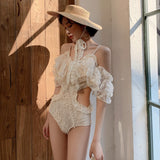 総レーススイムウェア