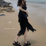 フリルキャミワンピース