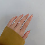 パールオープンリングセット