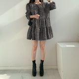 ルーズフローラルワンピース