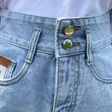 イレヘムハイウエストデニムパンツ