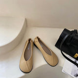 シンプルフラットパンプス