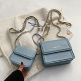 ゴールドチェーンフラップバッグ