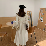 ショートリブニットベスト&ロングワンピースセット