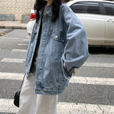 オーバーデニムジャケット