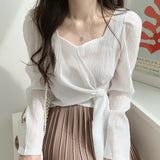 カシュクールブラウス