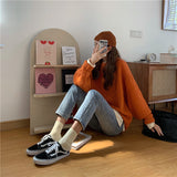 ハイウェストストレートデニム