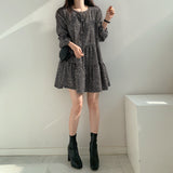 ルーズフローラルワンピース