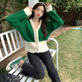 ツイストカーディガン