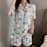 ベア柄ルームウェア