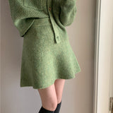 ワッフルカーディガンセットアップ