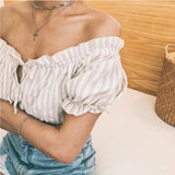 オフショル切り替えスイムウェア