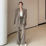 オーバージャケット&センタースリットパンツセットアップ【単品販売】