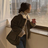 ボアスエードジャケット