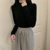 【19色展開】ベーシックハイネックトップス