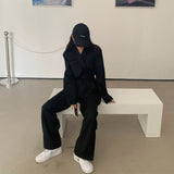 クロップドジャケットセットアップ