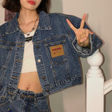 ダメージデニムセットアップ