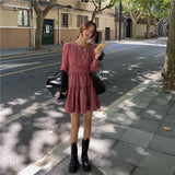 クラシックフラワーワンピース